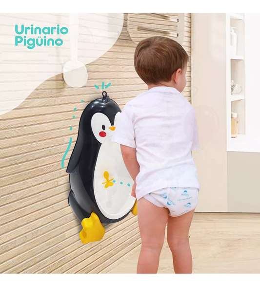 🐧 ORINAL ENTRENADOR PARA NIÑOS – DISEÑO PINGÜINO ✨