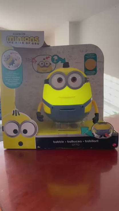 Minions Toys Babble Otto - Mi Amigo Parlanchín (Original de Mattel)